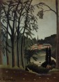 vista de la nube santa 1909 Henri Rousseau Postimpresionismo Primitivismo ingenuo